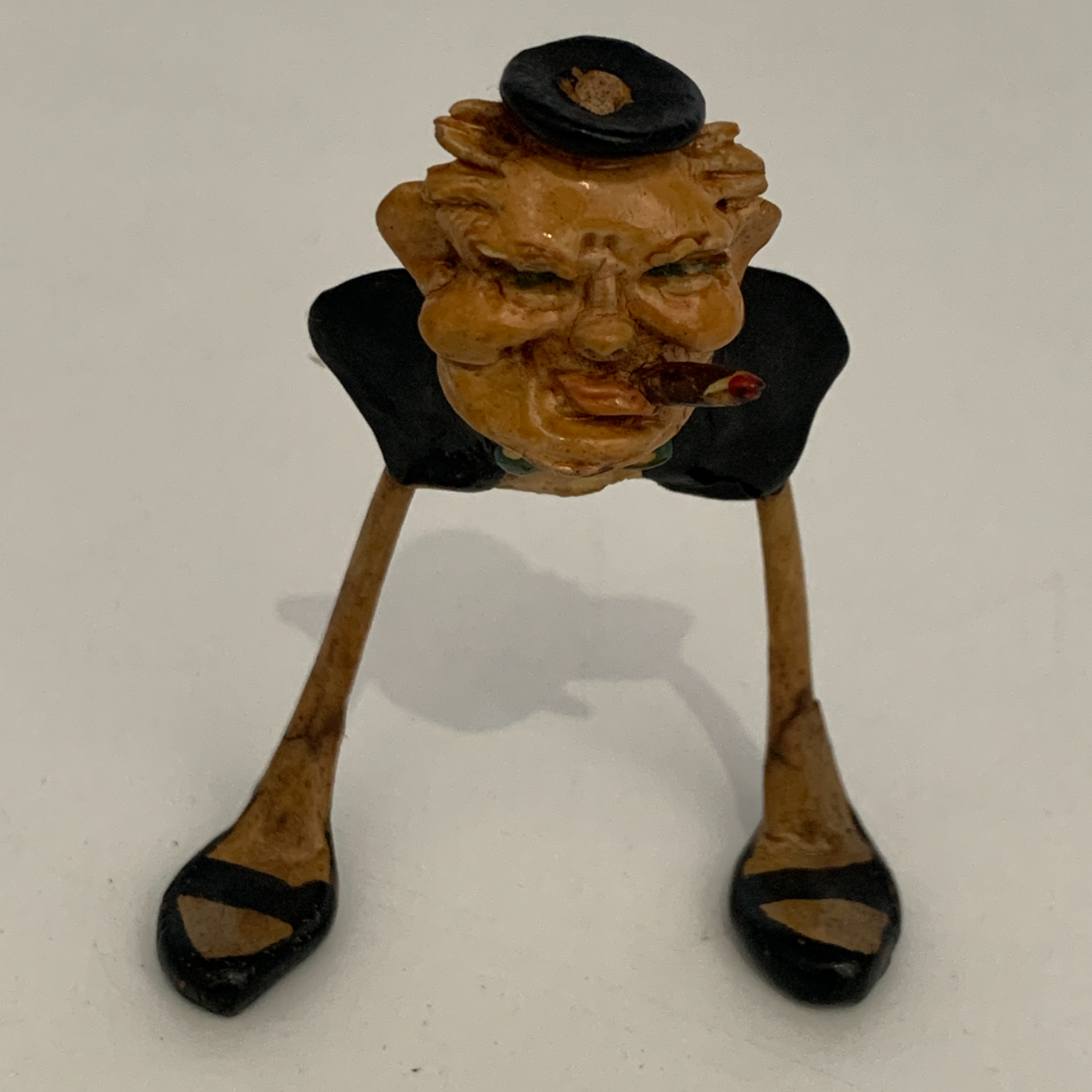 Rare 1940’s Winston Churchill ‘Wishbone’ Figure (R. Whiting) - Image 3