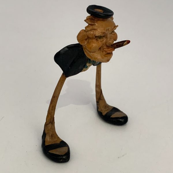 Rare 1940’s Winston Churchill ‘Wishbone’ Figure (R. Whiting)