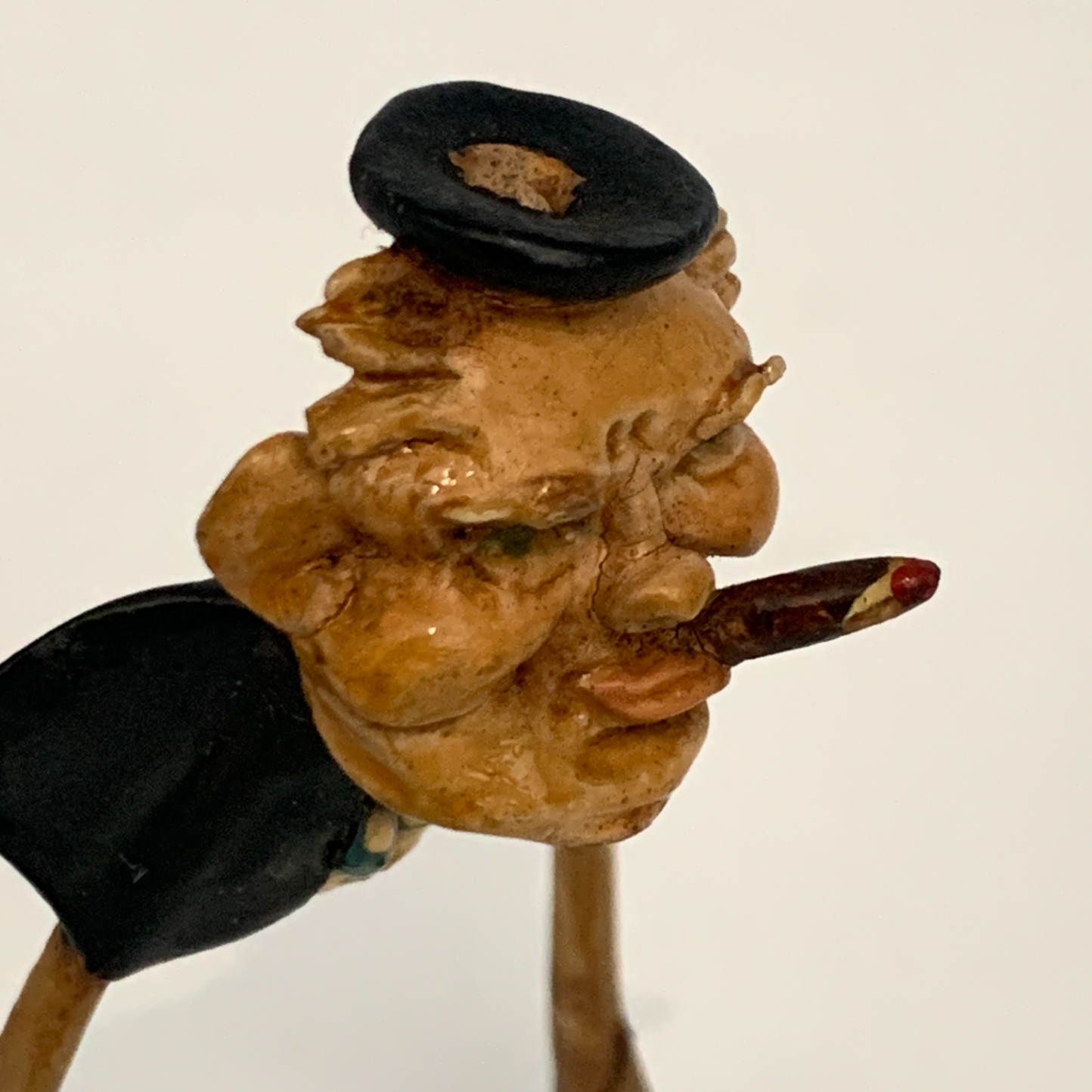 Rare 1940’s Winston Churchill ‘Wishbone’ Figure (R. Whiting) - Image 2