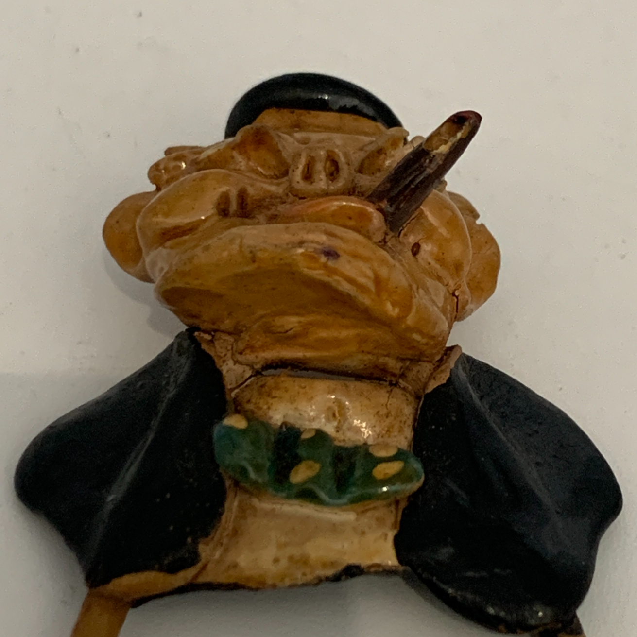 Rare 1940’s Winston Churchill ‘Wishbone’ Figure (R. Whiting) - Image 6