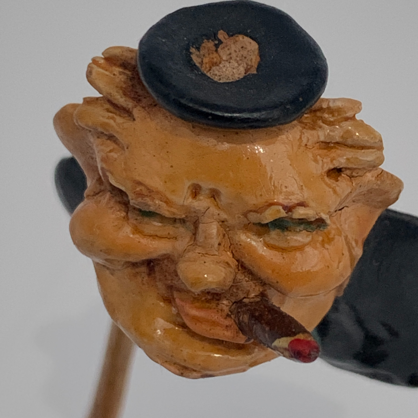 Rare 1940’s Winston Churchill ‘Wishbone’ Figure (R. Whiting) - Image 4