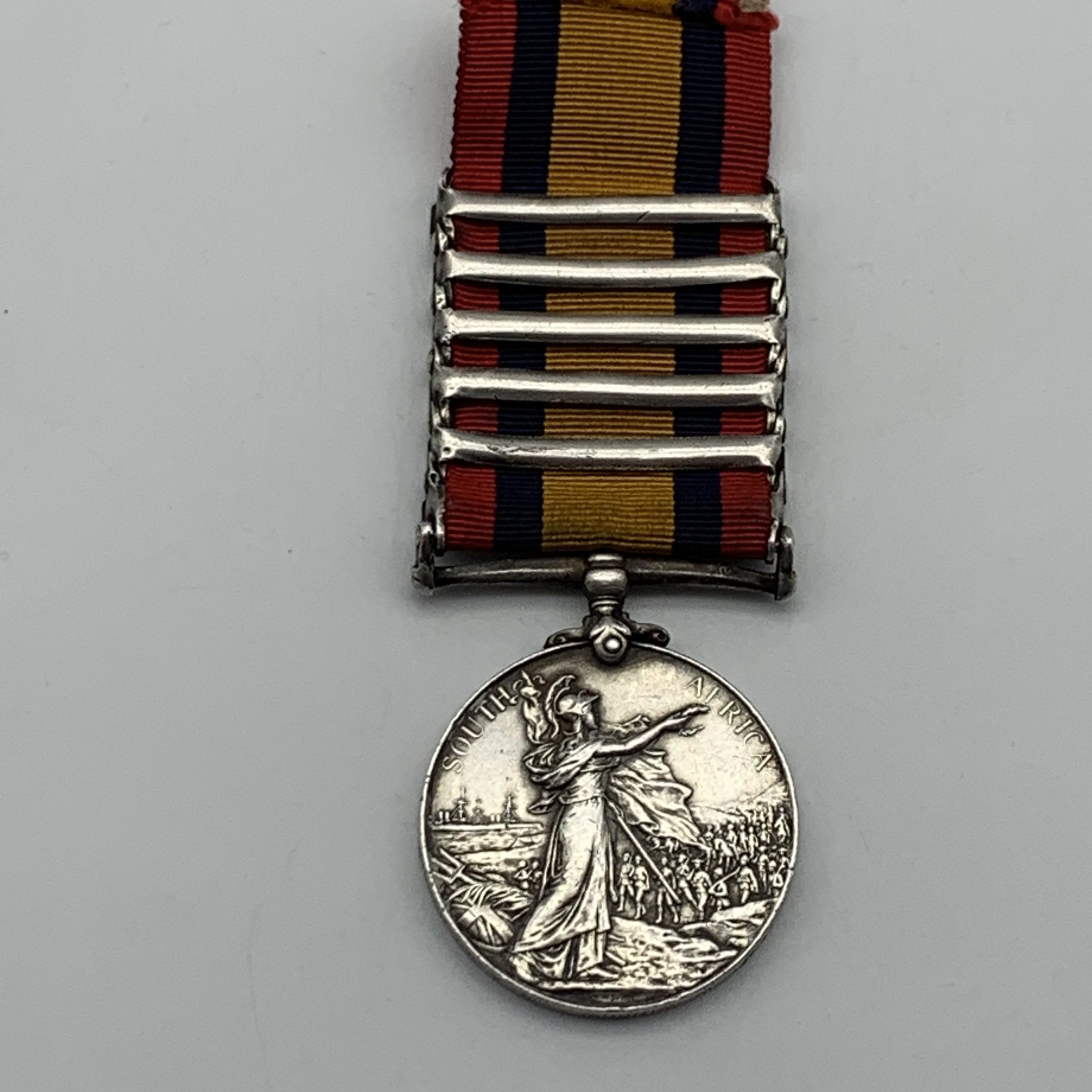 Boer War – Q.S.A. Medal ‘S. SERJT. W. WINDOW’ (6 Clasps) ‘S.A. LT. HORSE’ - Image 7