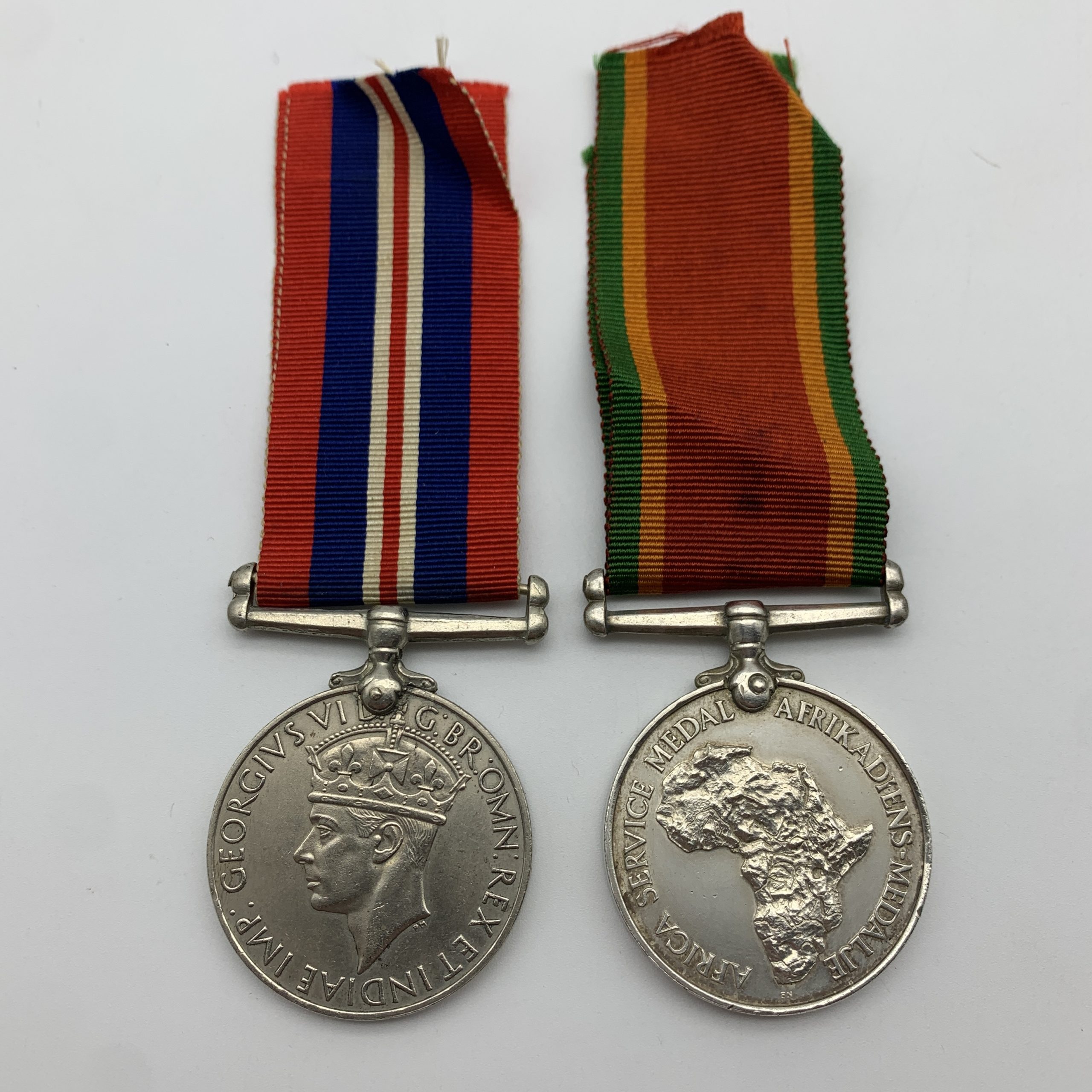 WW2 – S. African Medal Pair to ‘A.F. RYAN’ (Incl. Documents) - Image 6