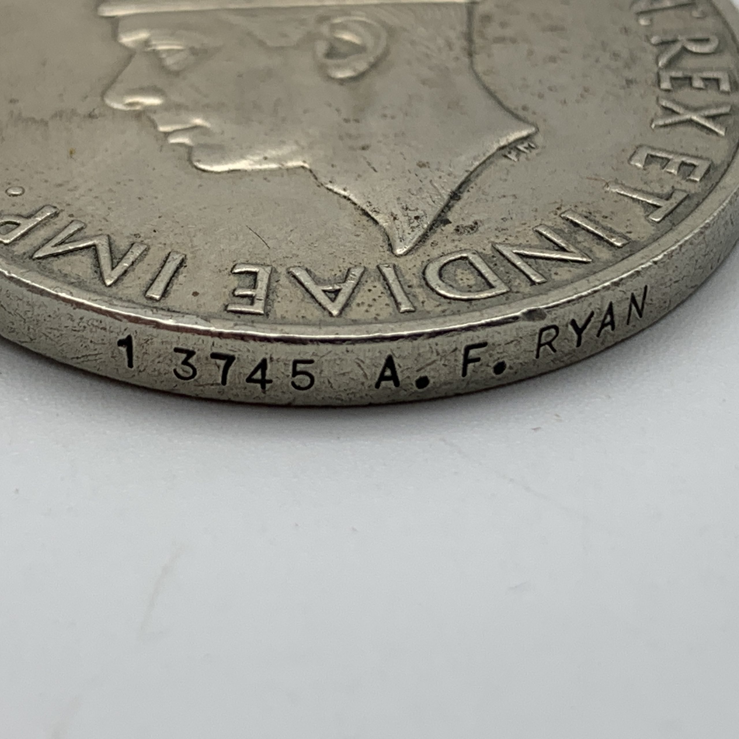 WW2 – S. African Medal Pair to ‘A.F. RYAN’ (Incl. Documents) - Image 3