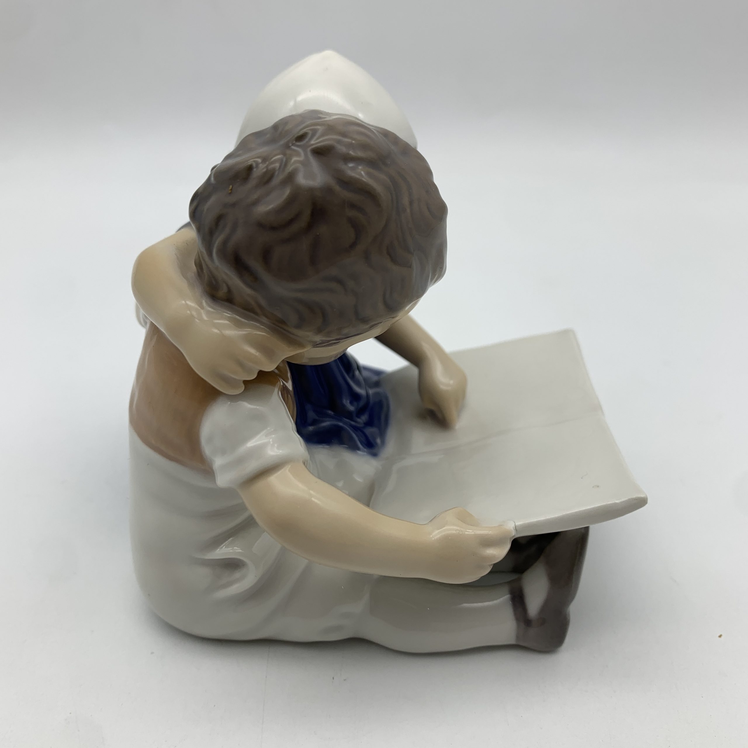 1950’s Bing & Grondahl ‘Children Reading’ Figurine - Image 4