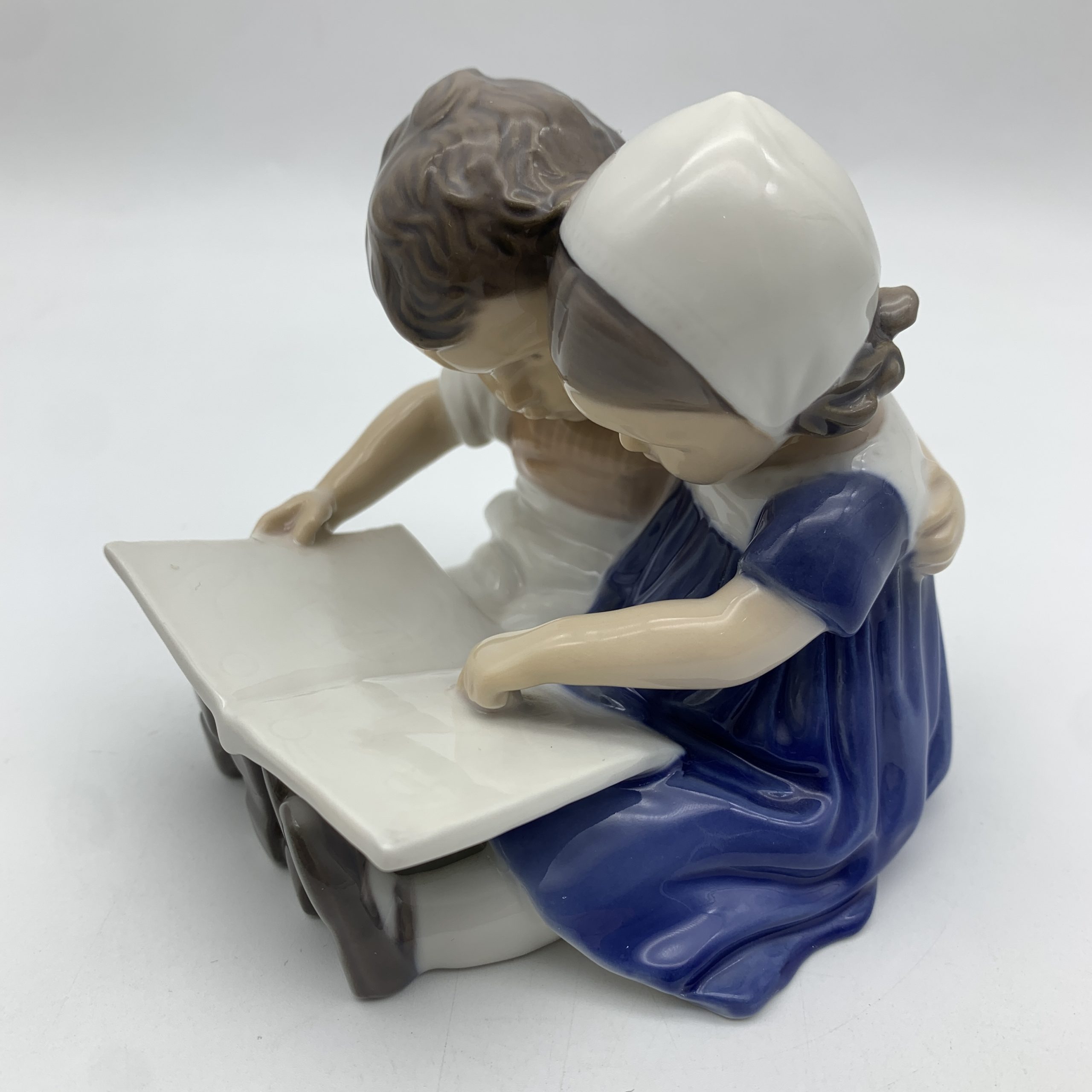 1950’s Bing & Grondahl ‘Children Reading’ Figurine - Image 2