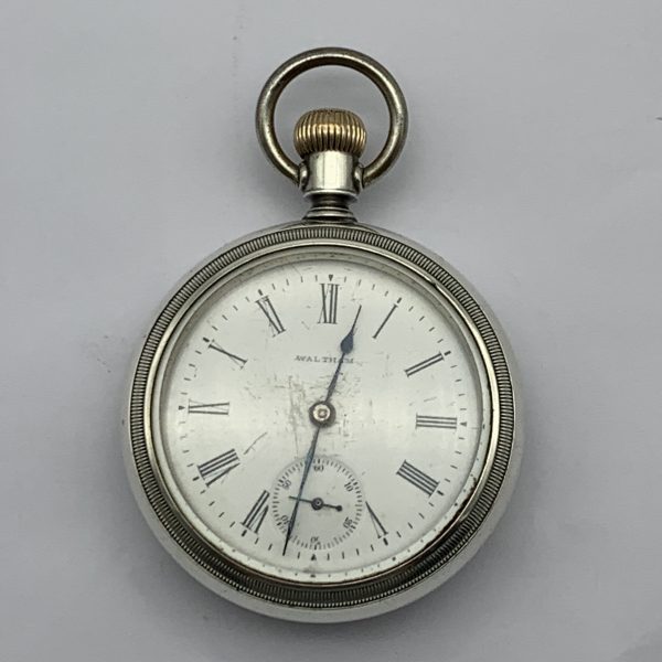 Antique Silver ‘Waltham’ Pocket Watch (Model 1883)