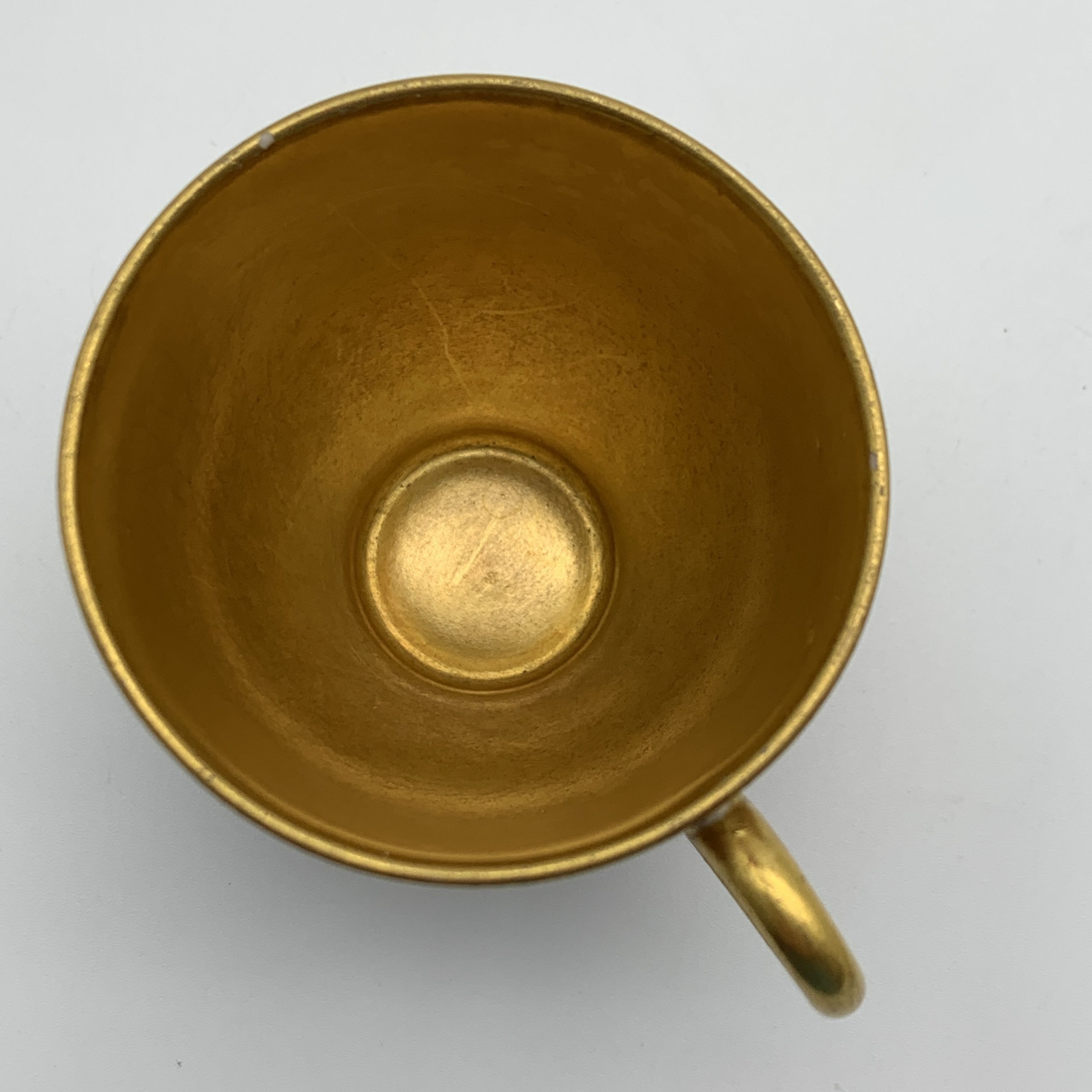 Antique Royal Worcester Cup & Saucer by ‘Walter Sedgley’ (1926) - Image 3