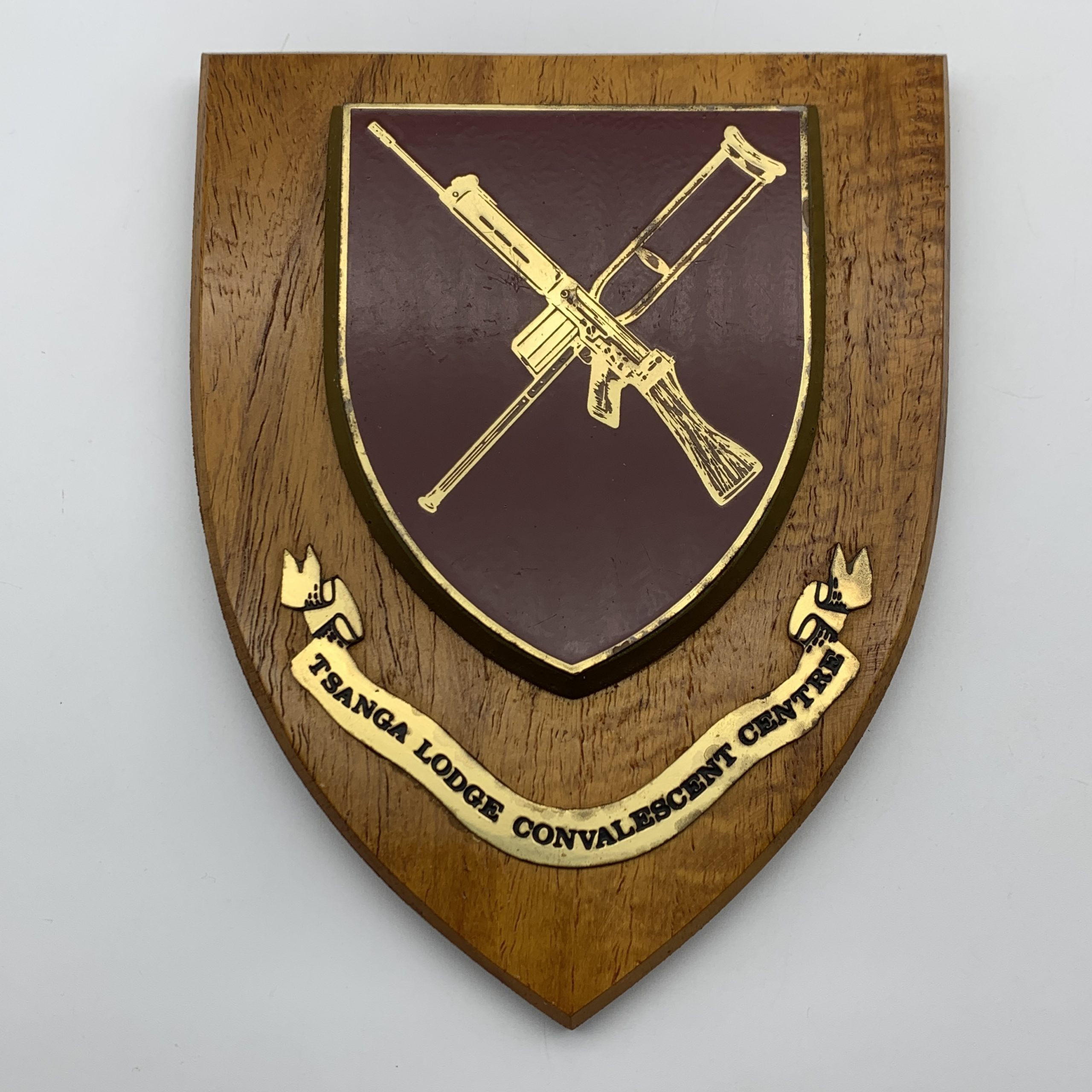 Rhodesian ‘Tsanga Lodge Convalescent Centre’ Wall Plaque