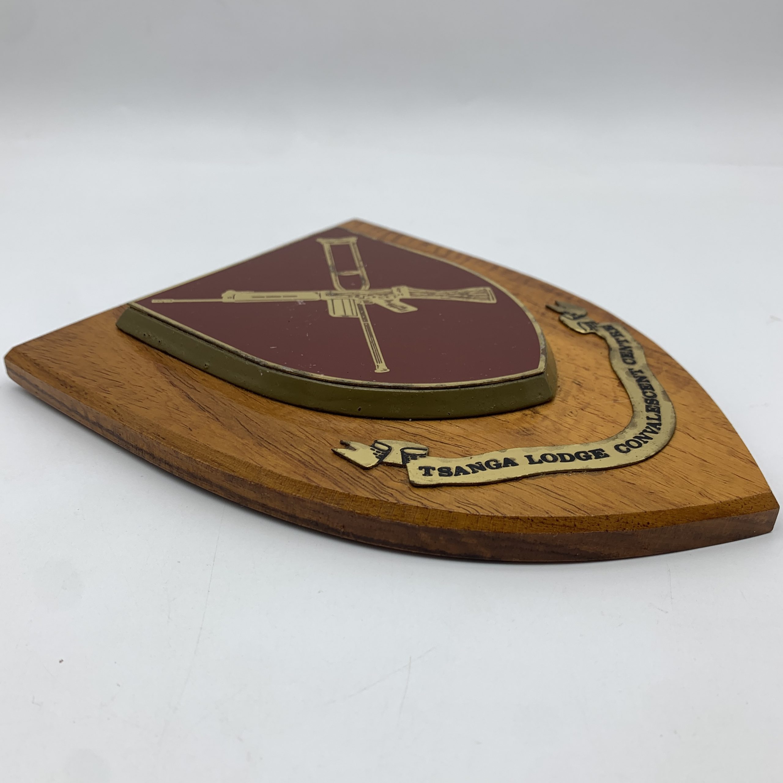 Rhodesian ‘Tsanga Lodge Convalescent Centre’ Wall Plaque - Image 2