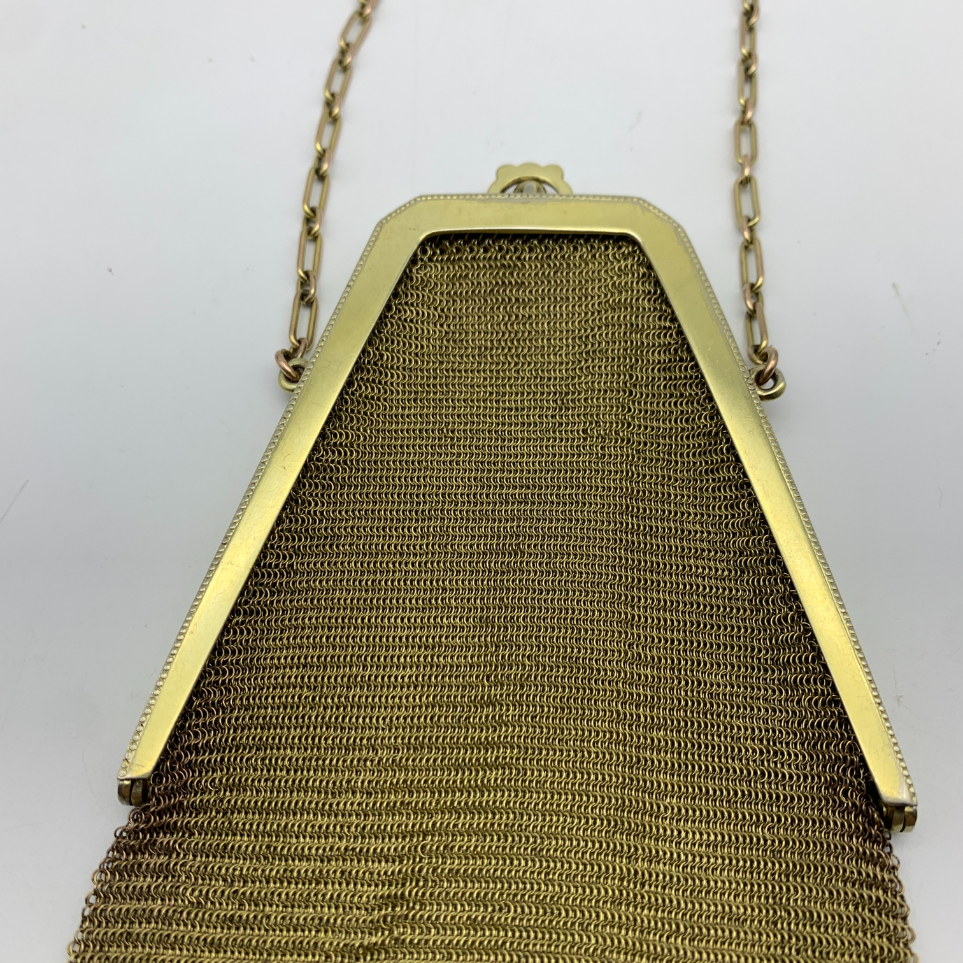 Fabulous 1920’s ‘Art Deco’ Mesh Evening Purse - Image 8