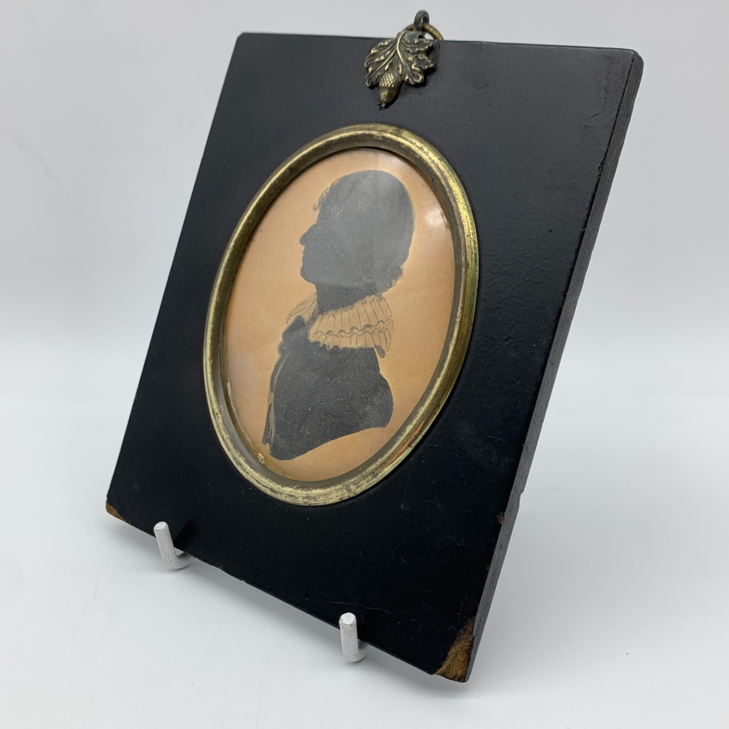 Victorian Silhouette Portrait of a Young Lady - Image 4