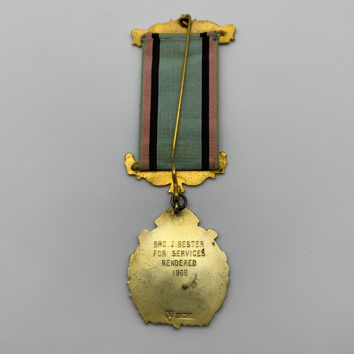 Solid Silver & Enamel ‘R.A.O.B.’ Medal (Earl of Athlone Lodge) - Image 4