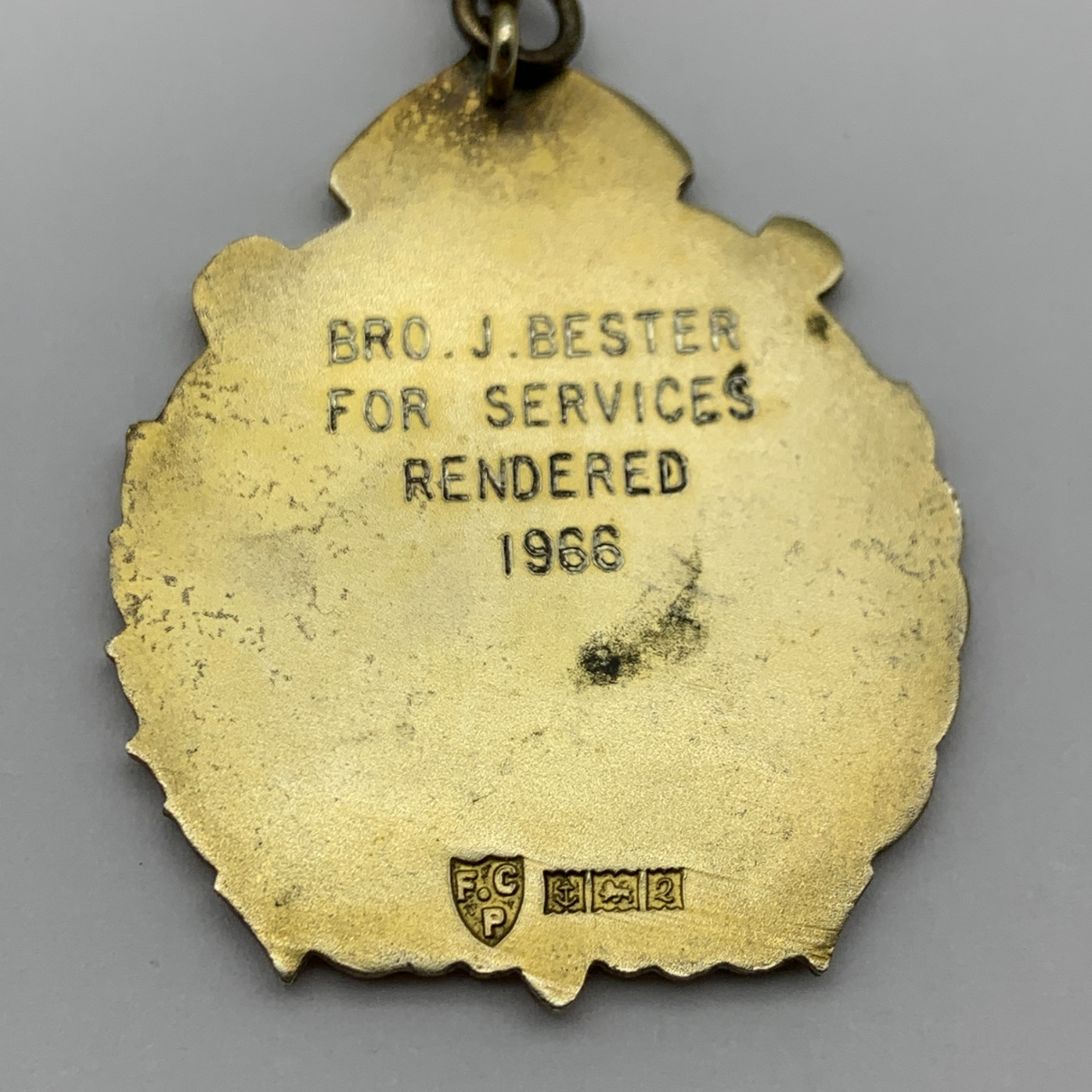 Solid Silver & Enamel ‘R.A.O.B.’ Medal (Earl of Athlone Lodge) - Image 5