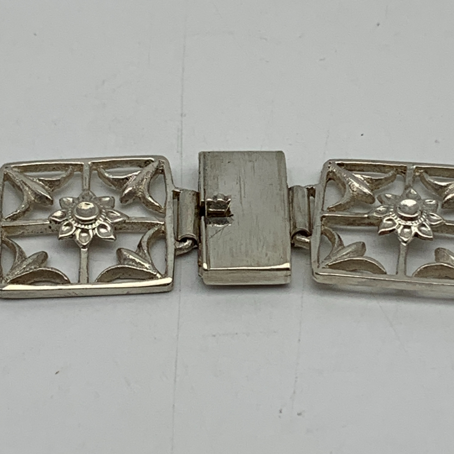 Fabulous Solid Silver 1950’s Choker Necklace - Image 3