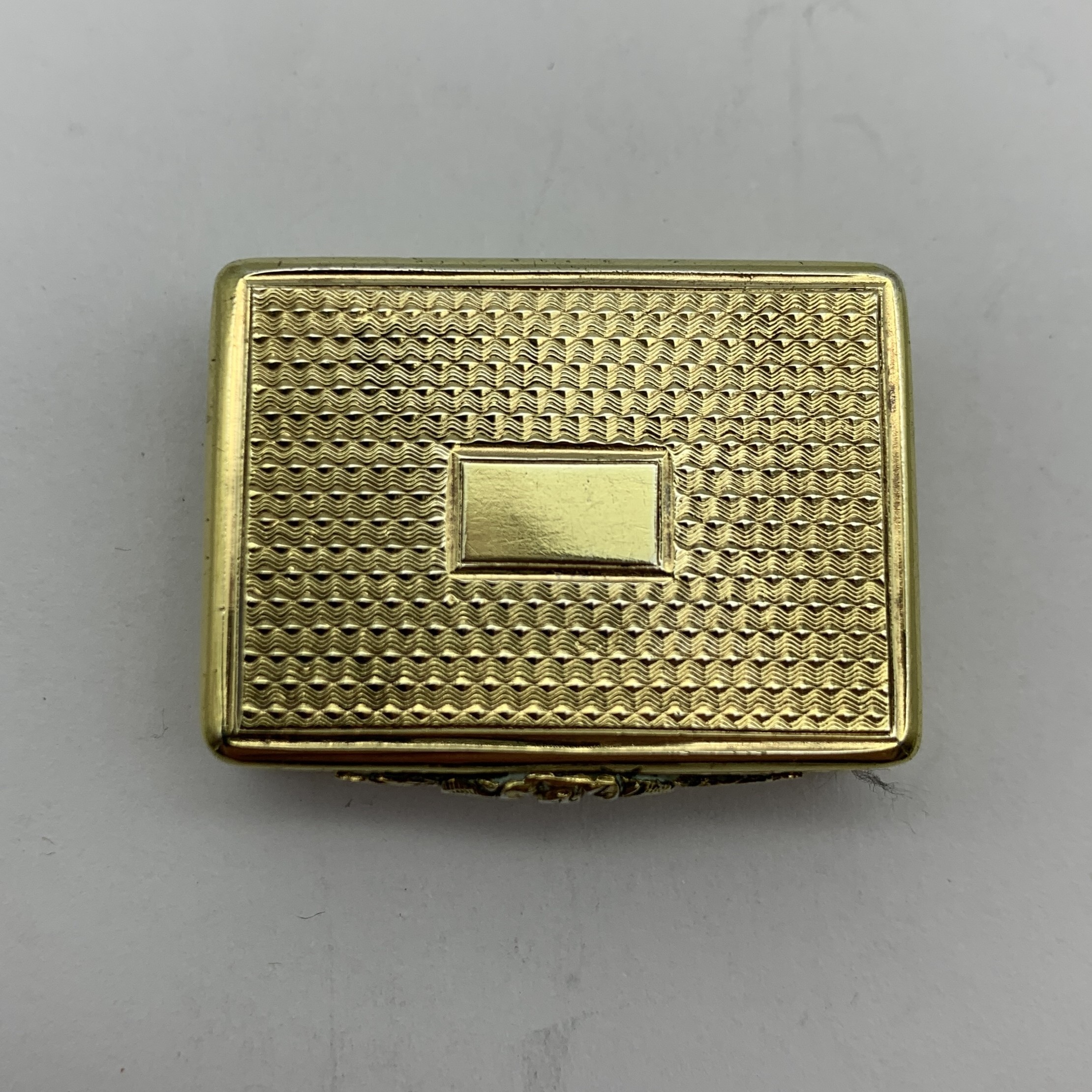 Early Victorian Silver-Gilt Vinaigrette (Nathaniel Mills) - Image 4