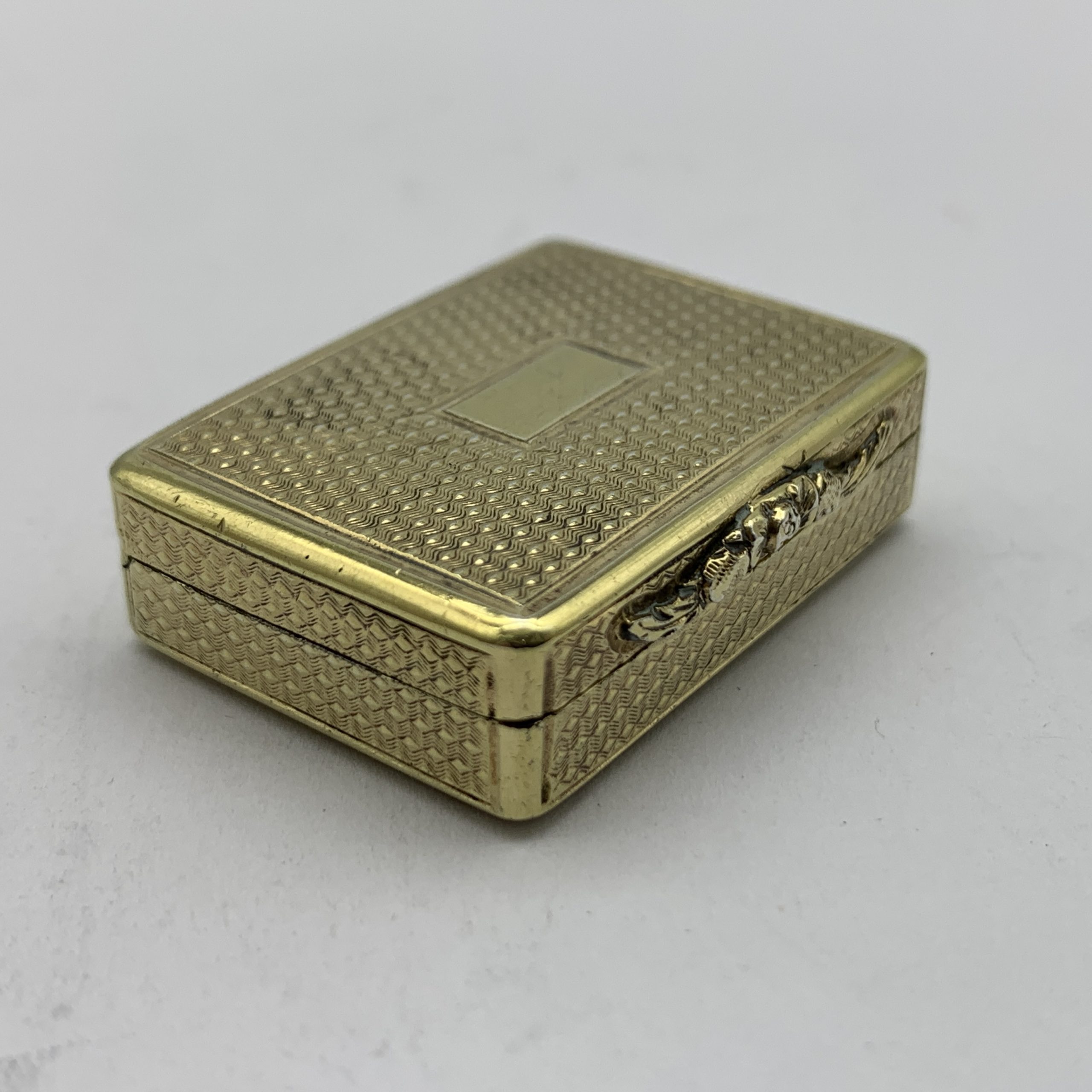 Early Victorian Silver-Gilt Vinaigrette (Nathaniel Mills) - Image 2