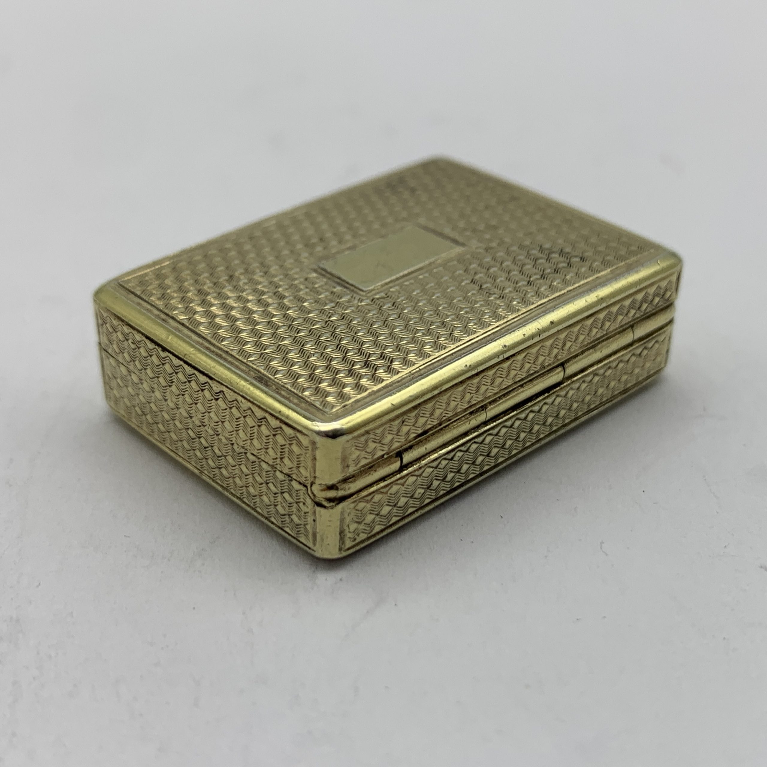 Early Victorian Silver-Gilt Vinaigrette (Nathaniel Mills) - Image 8