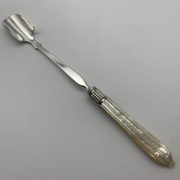Victorian Solid Silver ‘Stilton Cheese Scoop’ (1861)