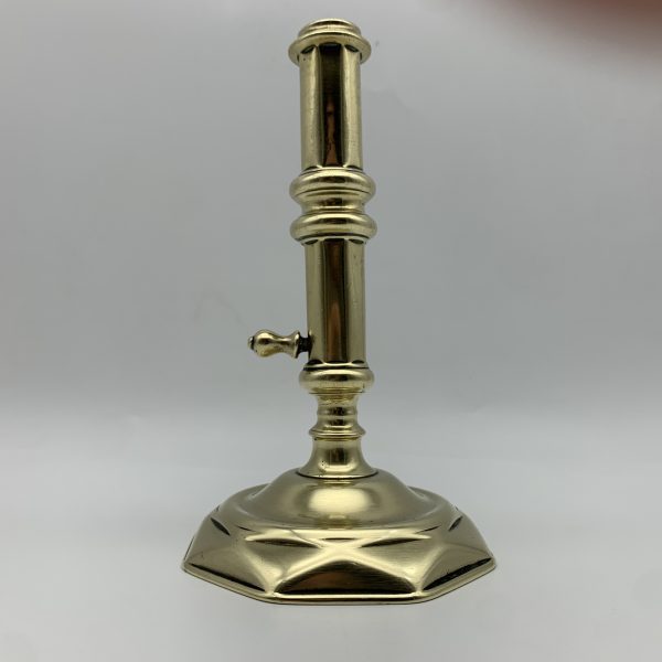 Antique Brass ‘Height Adjuster’ Candlestick