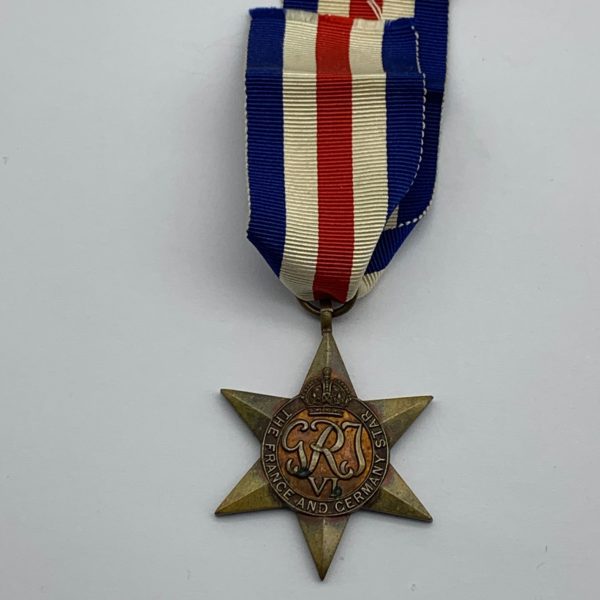 WW2 – ‘France & Germany Star’ (Original)