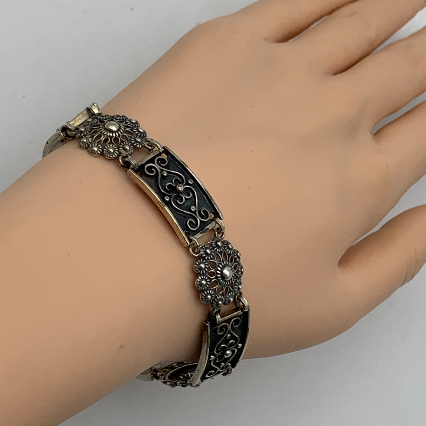 1950’s German Solid Silver Bracelet