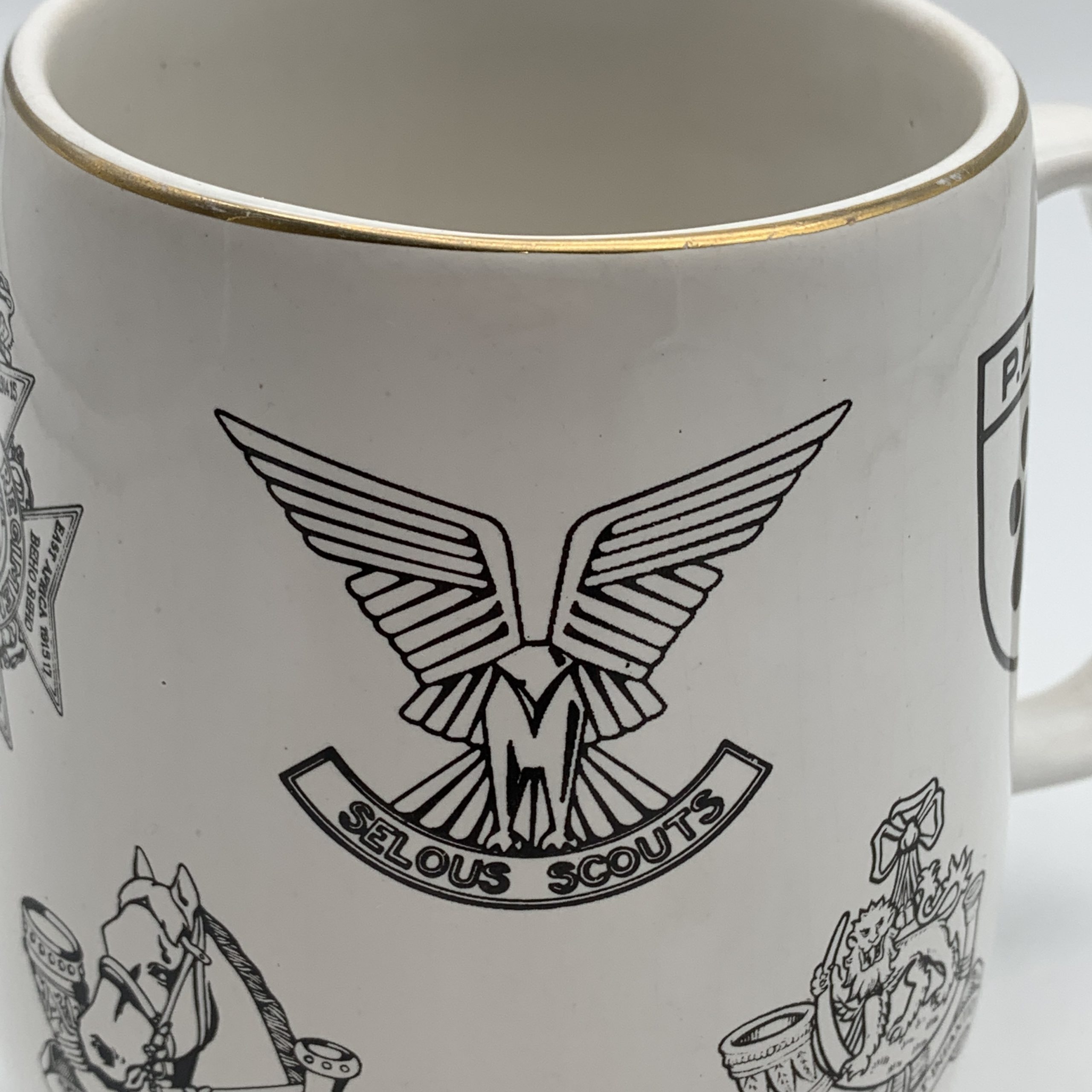 Rhodesian ‘Military Badges’ Beer Tankard - Image 2
