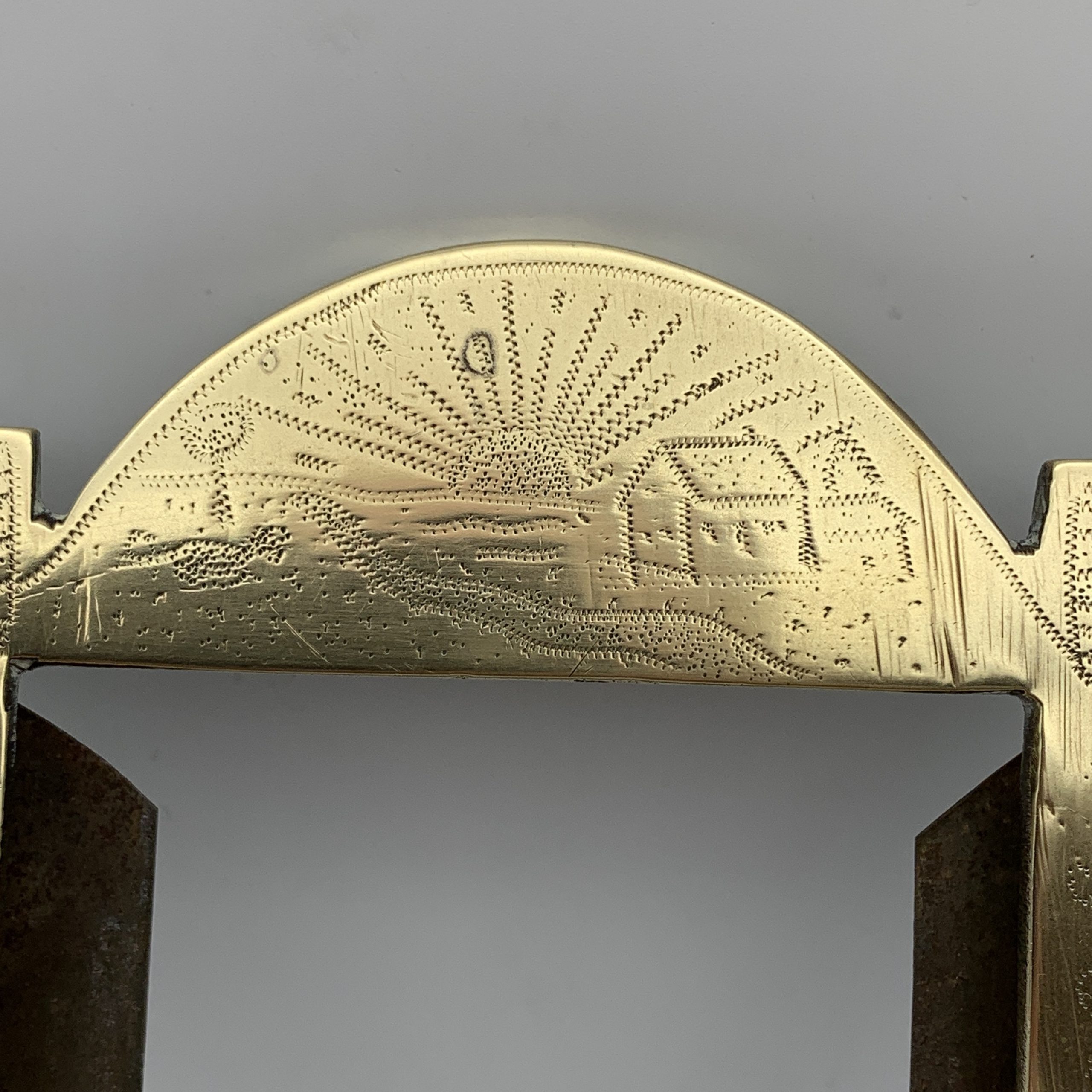 WW1 – POW/Trench Art Brass Photo Frame (ROUEN 1918) - Image 5