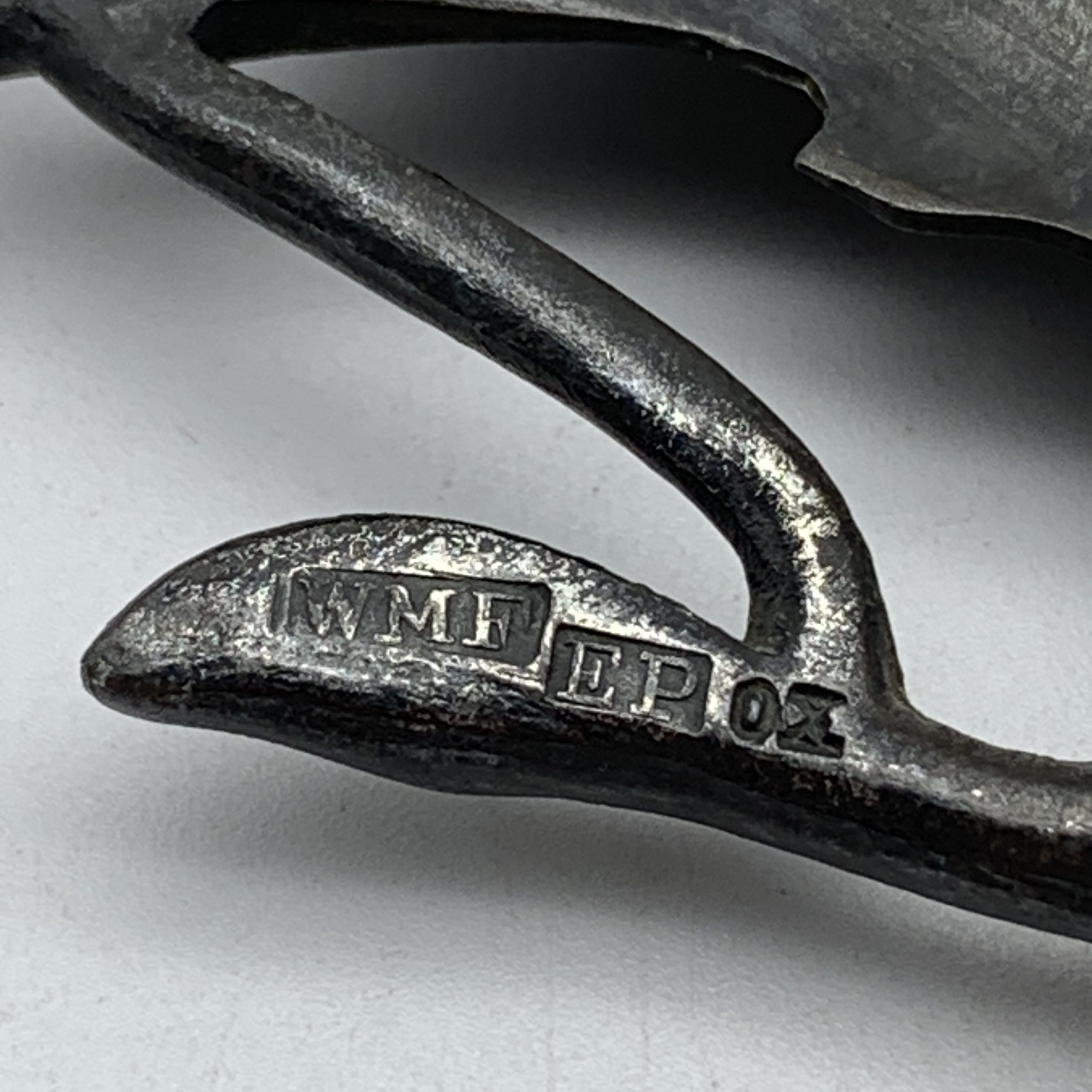 Silver-Plated Pewter,Art Nouveau ‘WMF’ Wall Plaque (C1905) - Image 8