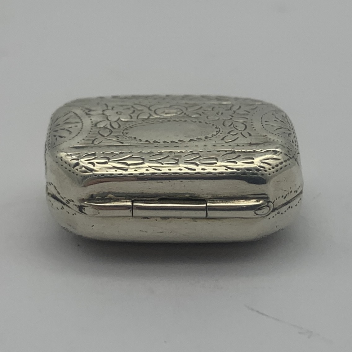 Silver ‘George III’ Vinaigrette (1814 - John Lawrence) - Image 8