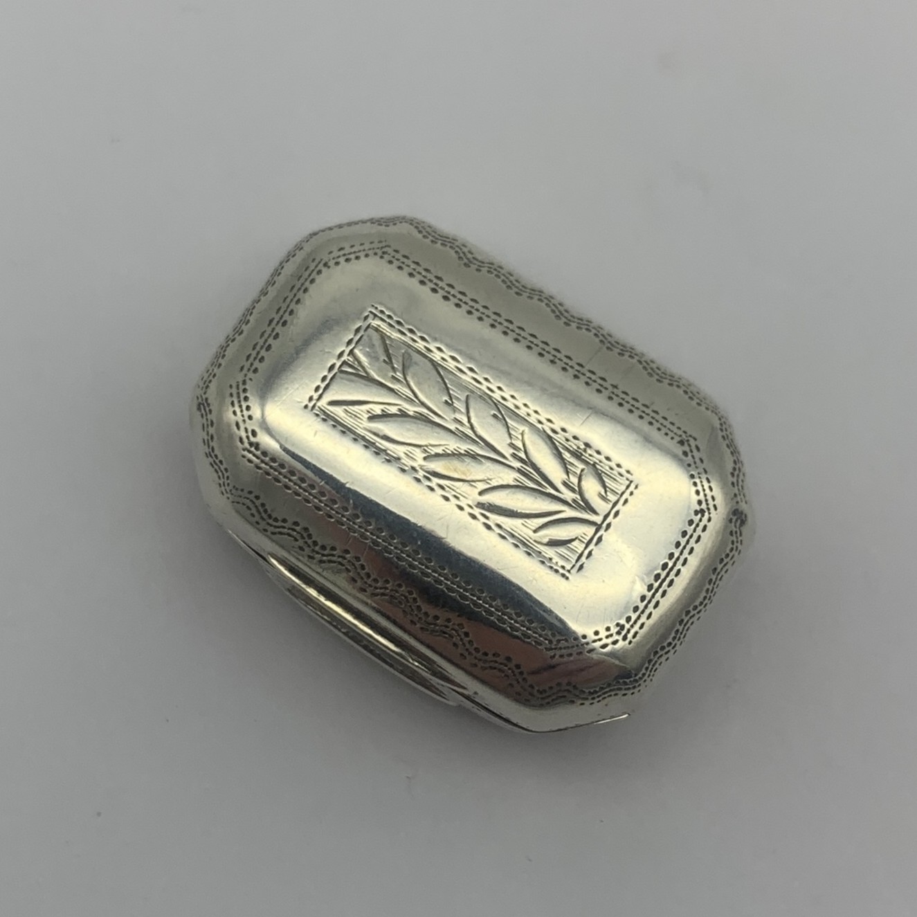 Silver ‘George III’ Vinaigrette (1814 - John Lawrence) - Image 7