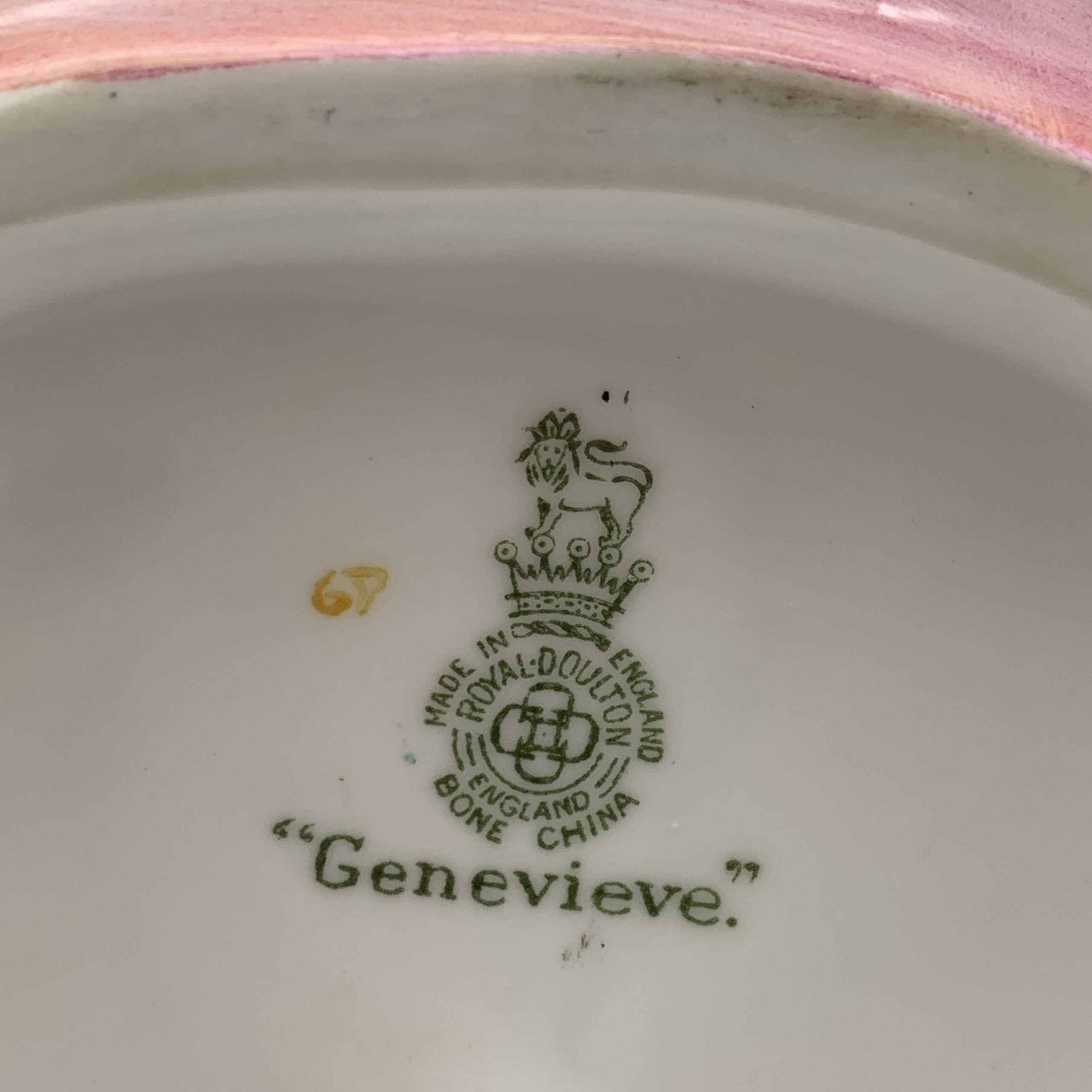 Early Royal Doulton ‘Genevieve’ Figurine (HN 1962) - Image 7