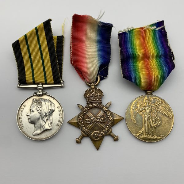 1892 East & West Africa (M’ Wele) & WW1 Medal Pair ‘SUPDT. R.M. Ewart’ (E. Africa Police)
