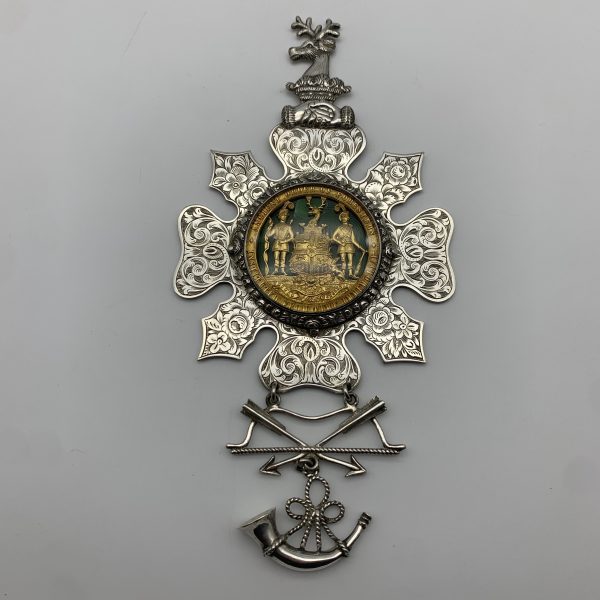 Rare Silver ‘Ancient Order of Foresters’ Medal (E. Pickering – Port Natal 1884)