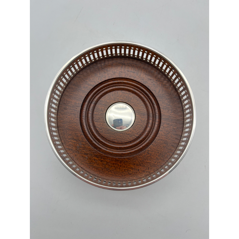 Vintage Sterling Silver Wine/Champagne Coaster - Image 3