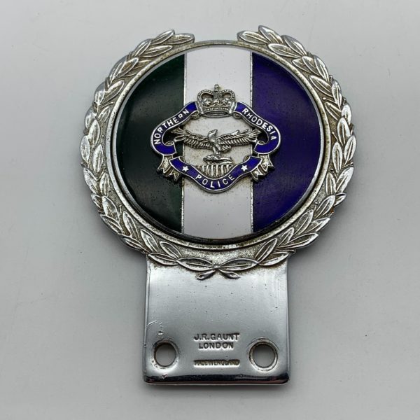 Rare ‘Northern Rhodesia Police’ Car Club Badge (J.R. GAUNT)