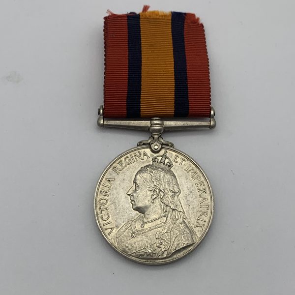 Boer War – Q.S.A. Medal ‘PTE. W.G. DYCE’ (Grahamstown T.G)