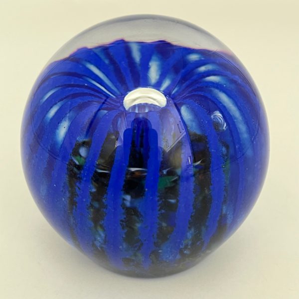 Vintage Art Glass Paperweight (Signed & Numbered)