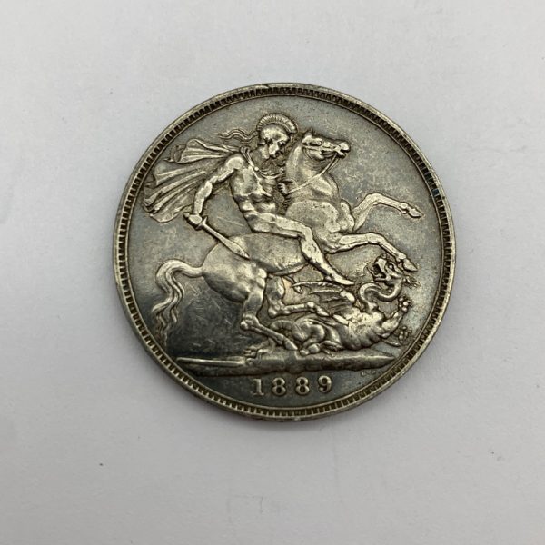 British – 1889 ‘Queen Victoria’ Silver Crown